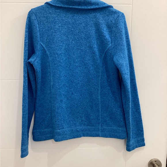 Jessica zip-up Jacket blue also has snaps for double closer size medium - Picture 2 of 6